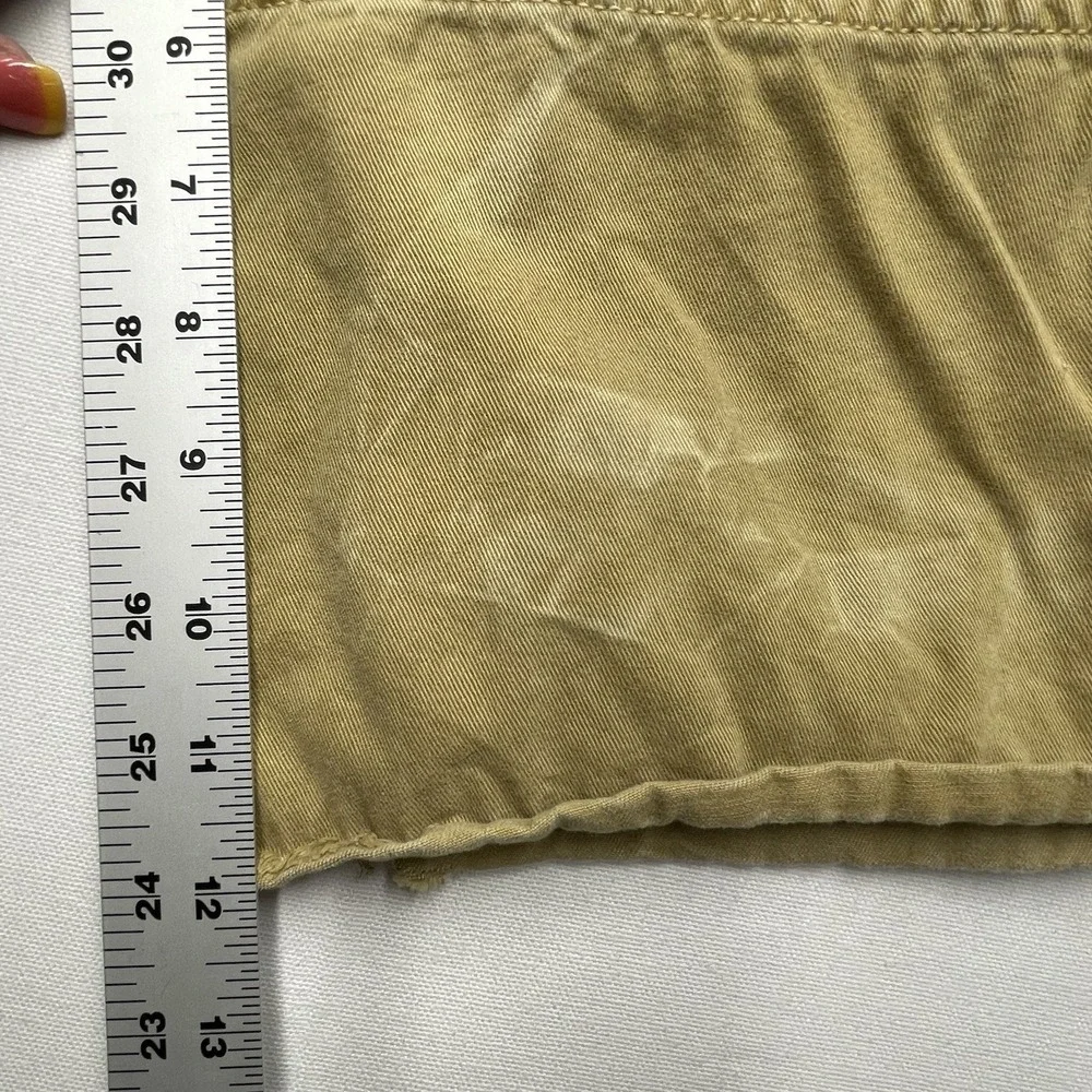 American Eagle Men's Cargo Shorts 31 Brown Distressed 11